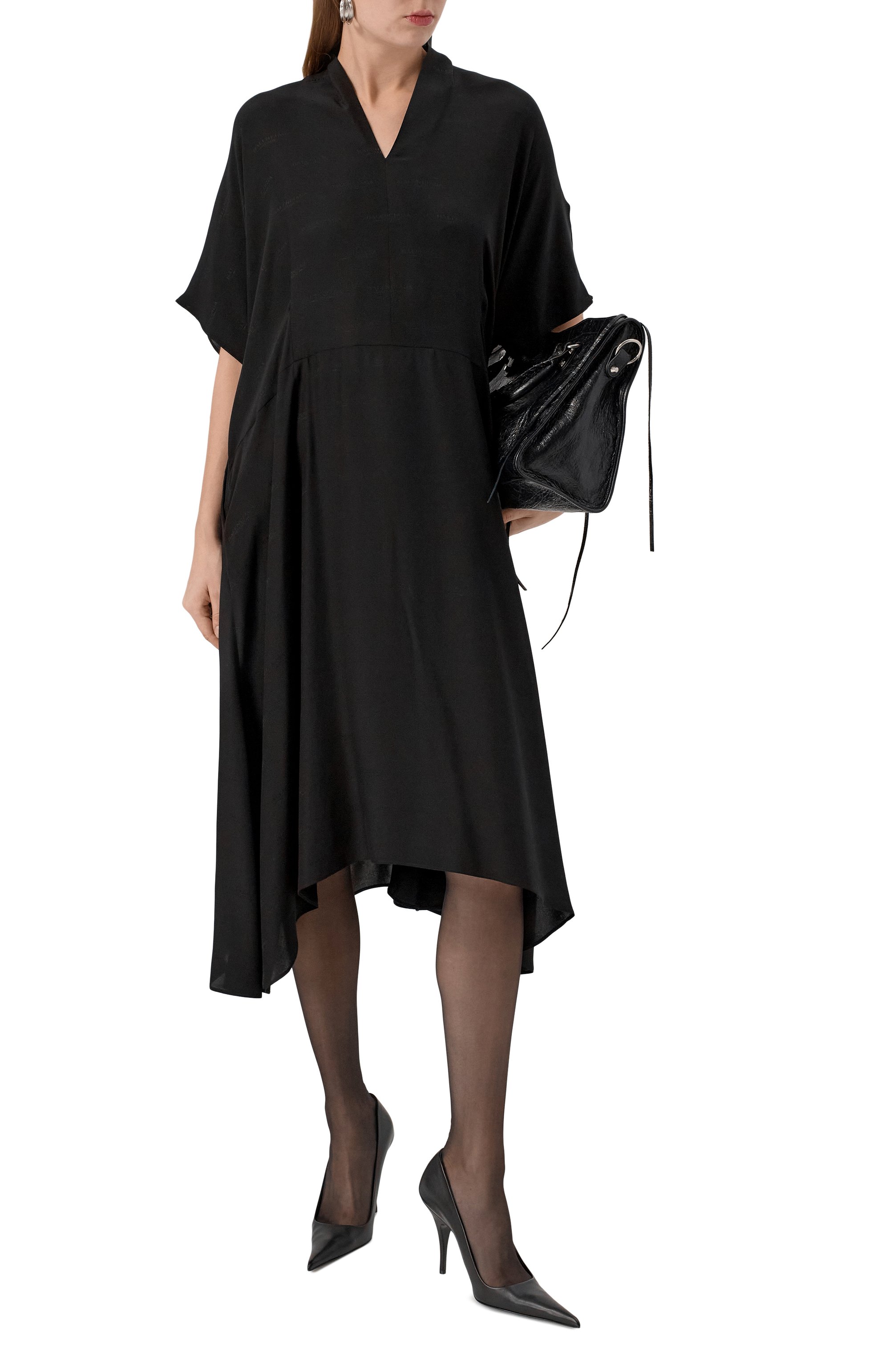 Шелковое платье BALENCIAGA, арт. 725717/TSN09, фото 2