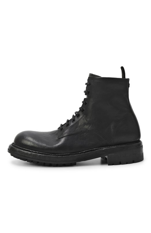 Кожаные ботинки Bernini Dolce & Gabbana A60633/AV325 Чёрный  A60633/AV325 Фото 4