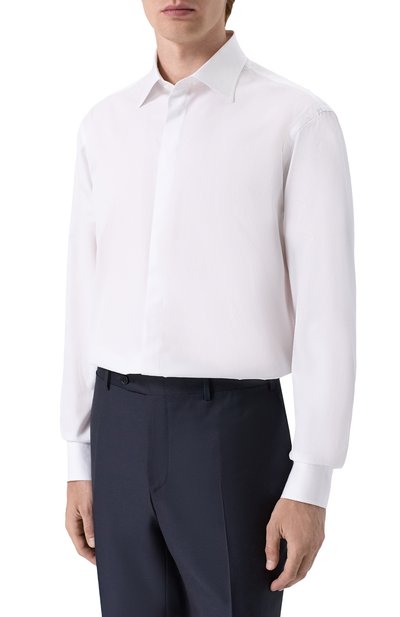 Хлопковая сорочка GIORGIO ARMANI, арт. GM003599/TE11188, фото 3