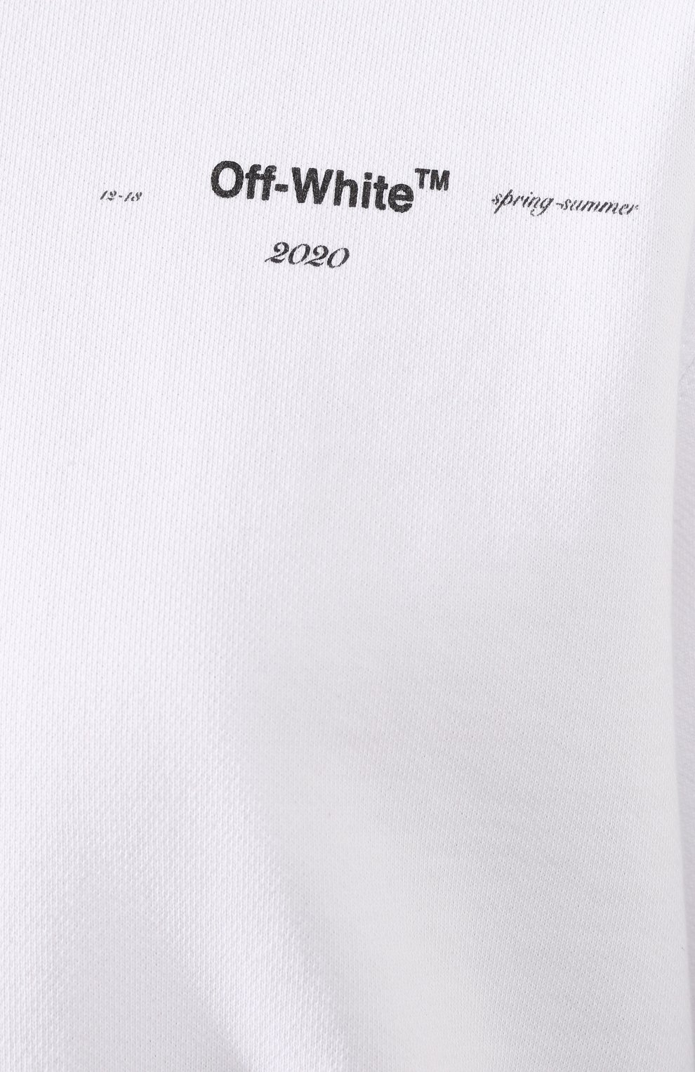 Хлопковый свитшот OFF-WHITE, арт. 0WBA026S20FLE0050184, фото 5