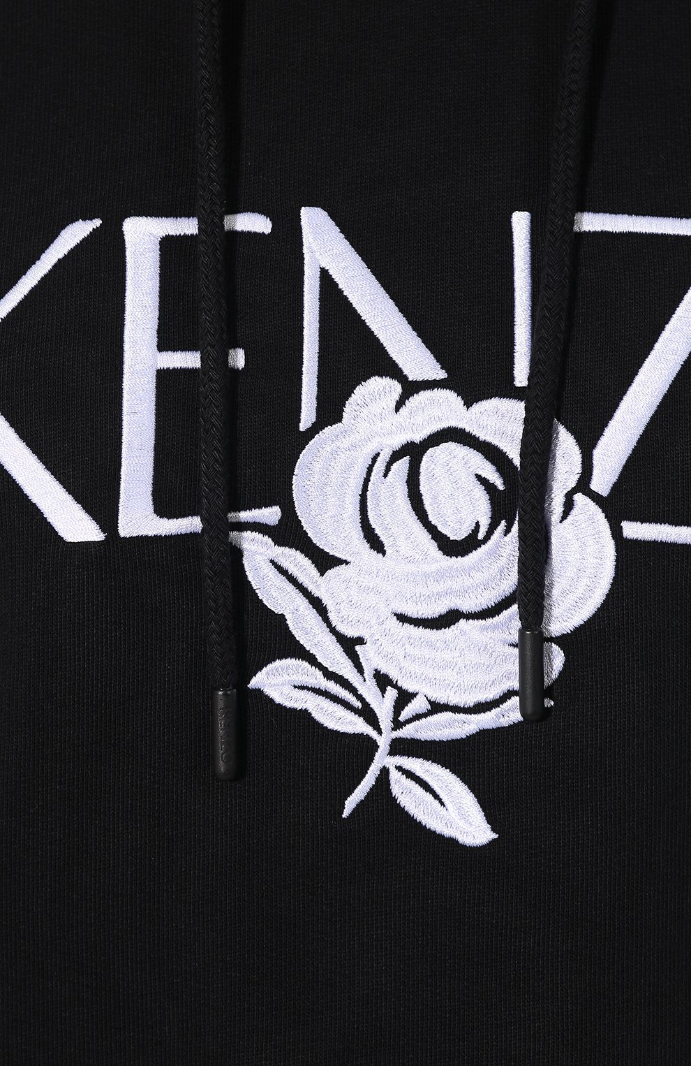 Хлопковое худи KENZO черного цвета по цене 29950 руб., арт. 2SW780952, фото 5 Хлопковое худи KENZO, арт. 2SW780952, фото 5