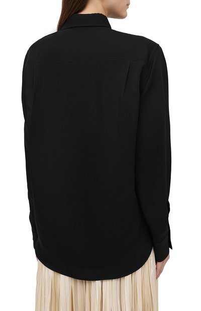 Рубашка из вискозы и шелка JIL SANDER, арт. JSWR605905-WR391900, фото 4
