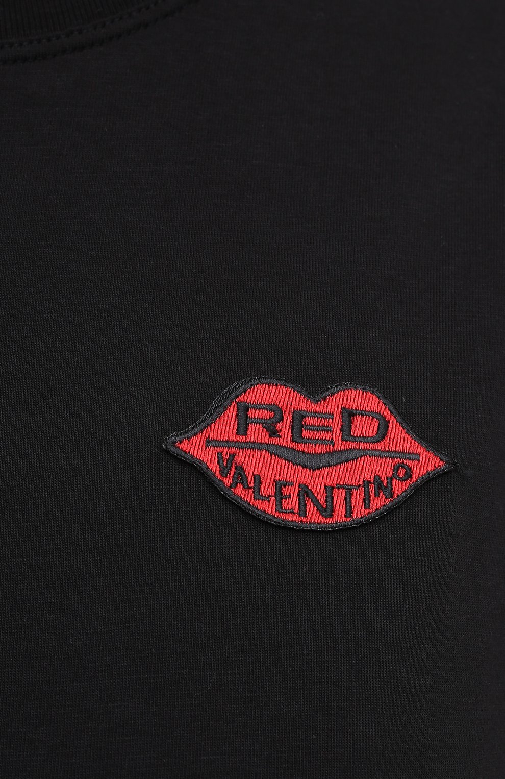 Хлопковая футболка REDVALENTINO, арт. UR0MG07V/5JH, фото 5