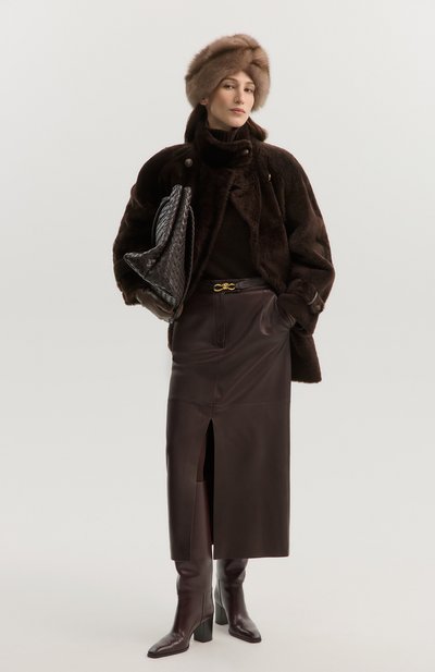 Кожаный ремень BOTTEGA VENETA, арт. 855245/VCPP5, фото 4