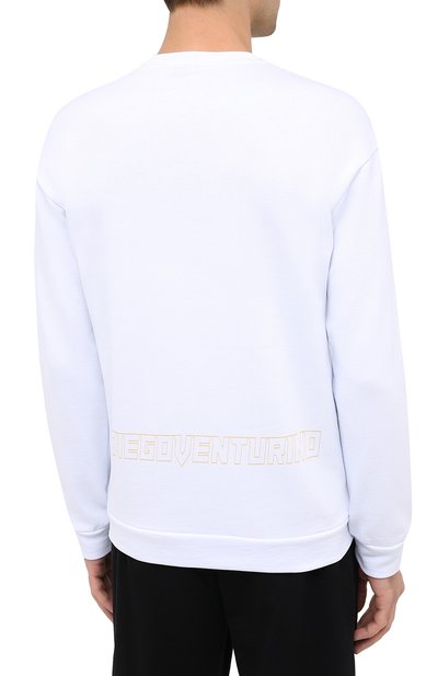 Хлопковый свитшот DIEGO VENTURINO, арт. FW20-DV FLG IRP, фото 4