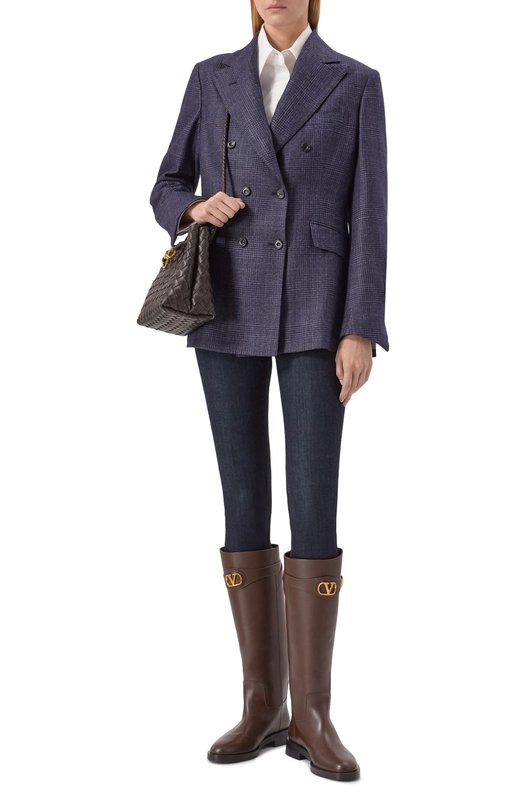 Жакет из шерсти и шелка MVST SDG601/S0731113 Синий  SDG601/S0731113 Фото 2