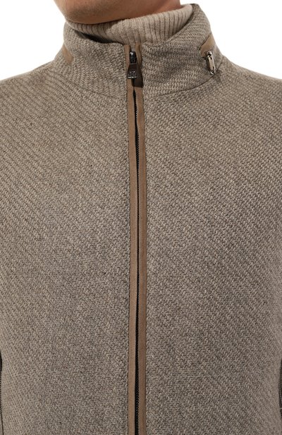 Жилет из шерсти и шелка CORNELIANI, арт. 94C571-9416302, фото 5