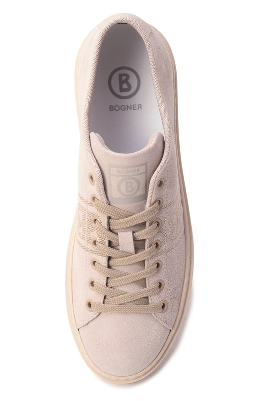 Замшевые кеды Capri Bogner CAPRI 1 A Бежевый  CAPRI 1 A Фото 6