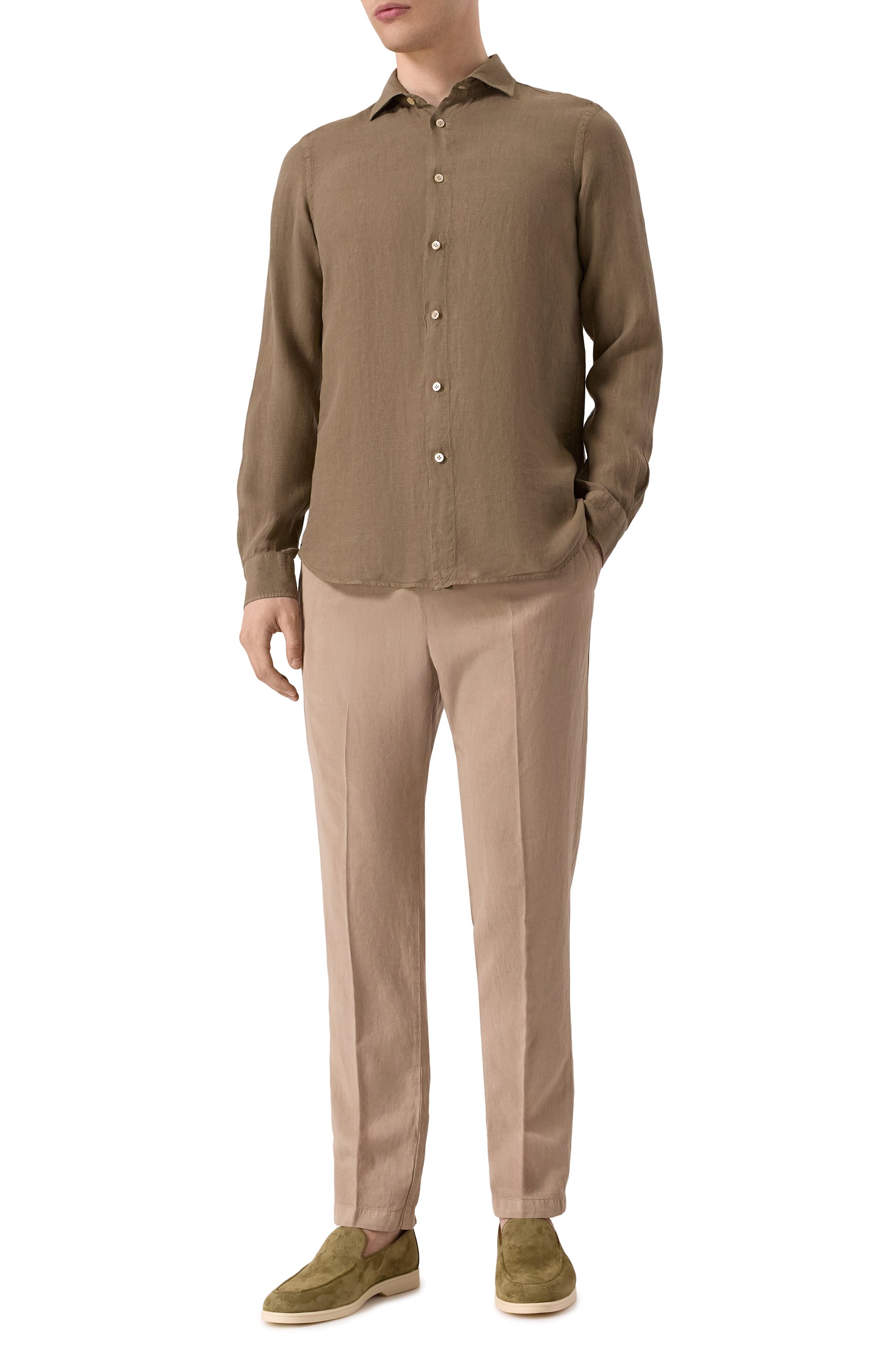 Льняная рубашка BOGLIOLI, арт. 610T/SB5854, фото 2