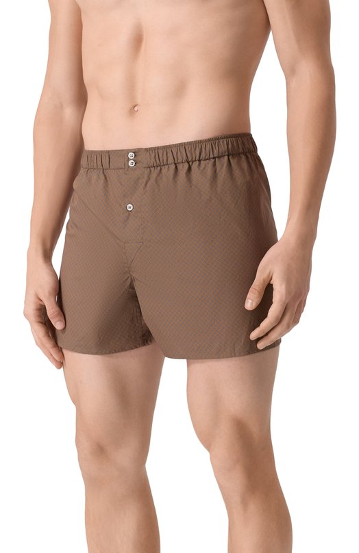 Хлопковые боксеры Roberto Ricetti B0XER DB1/B35202 Коричневый  B0XER DB1/B35202 Фото 2