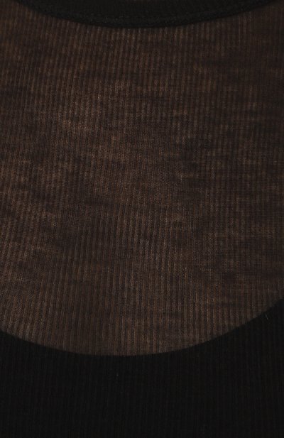 Хлопковый лонгслив ANN DEMEULEMEESTER черного цвета по цене 33950 руб., арт. 2402-W-JTS10-FA434-099, фото 5 Хлопковый лонгслив ANN DEMEULEMEESTER, арт. 2402-W-JTS10-FA434-099, фото 5