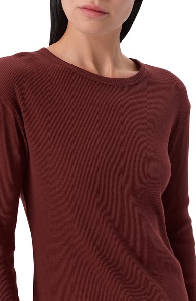 Хлопковый лонгслив ANN DEMEULEMEESTER, арт. B0014242/FA659, фото 5