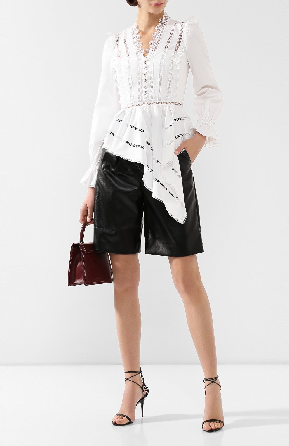 Шорты с поясом SELF-PORTRAIT, арт. RS20-130S, фото 2