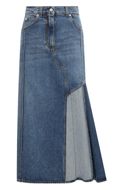 Джинсовая юбка ALEXANDER MCQUEEN, арт. 754828/QMACG, фото 1