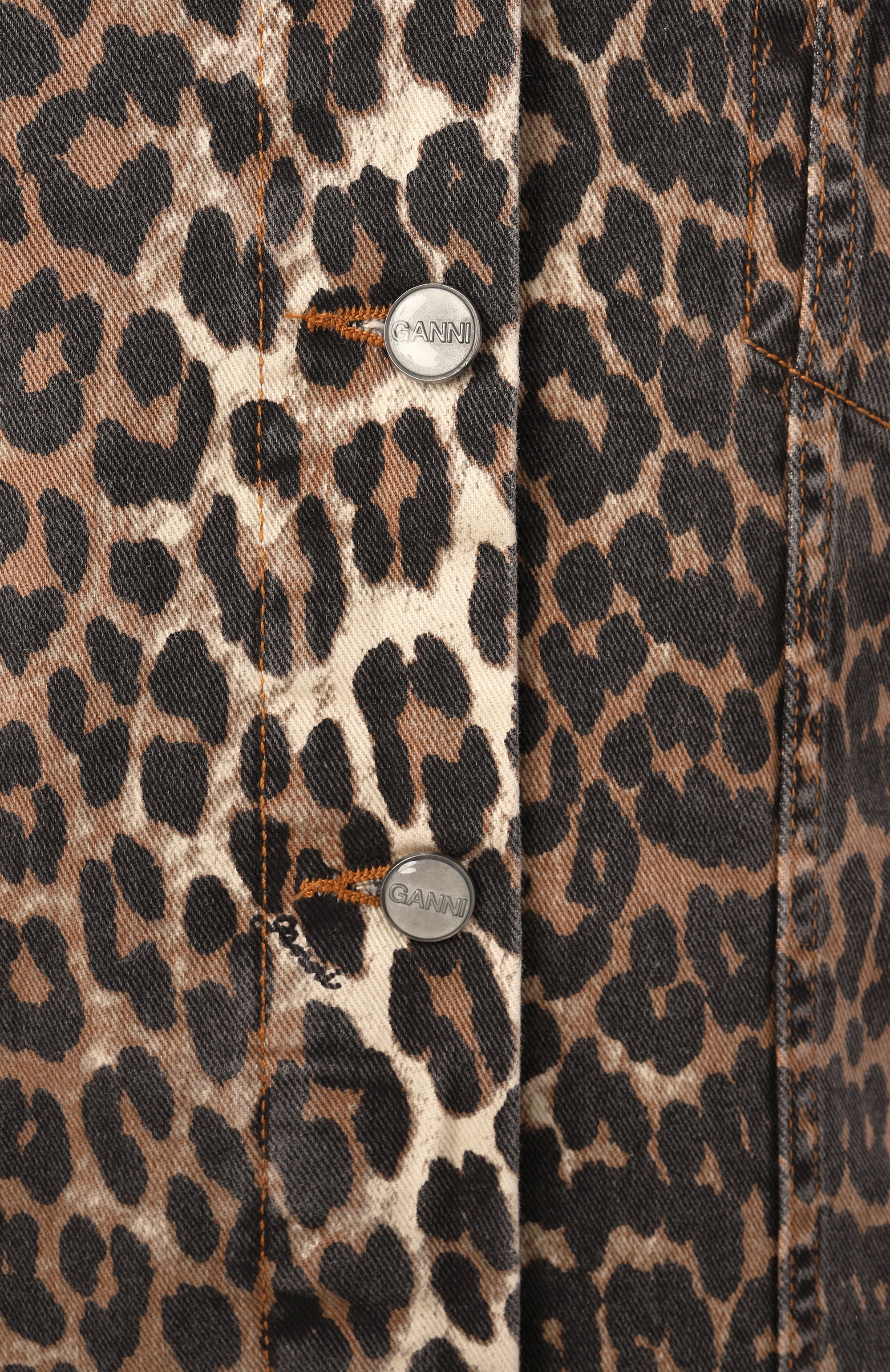 Джинсовая куртка GANNI, арт. J1581, фото 6