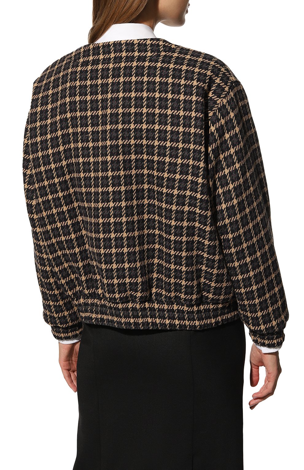 Бомбер из шерсти и вискозы BOTROIS, арт. SKU0000112, фото 4