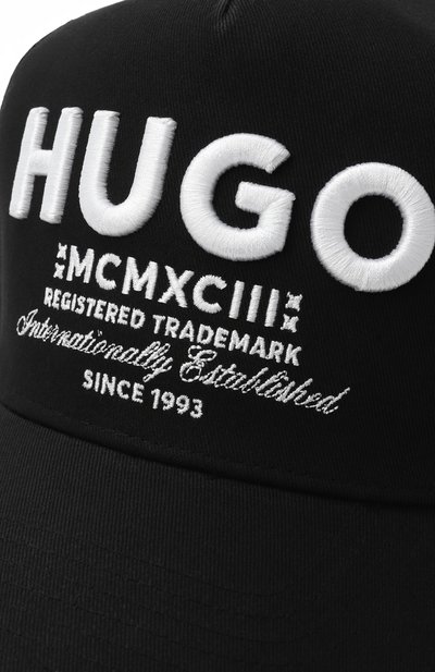 Хлопковая бейсболка HUGO BLUE, арт. 50533416, фото 4
