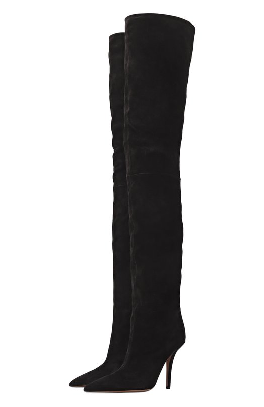 Замшевые ботфорты Jessica 105 Paris Texas PX1796/XV003 None PX1796/XV003