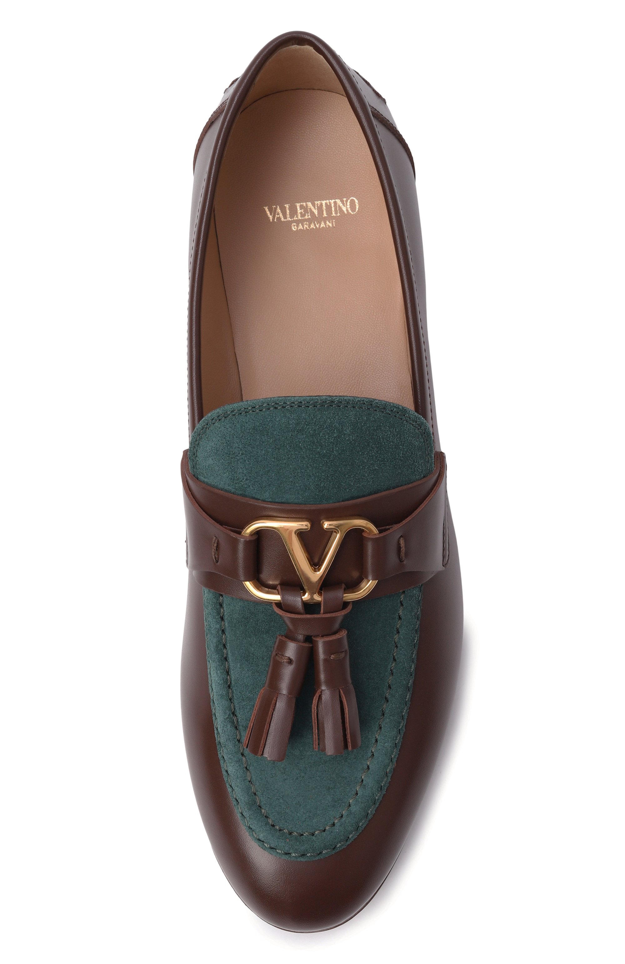 Кожаные лоферы vaniteux VALENTINO, арт. 8W2S0NF9/LQN, фото 6