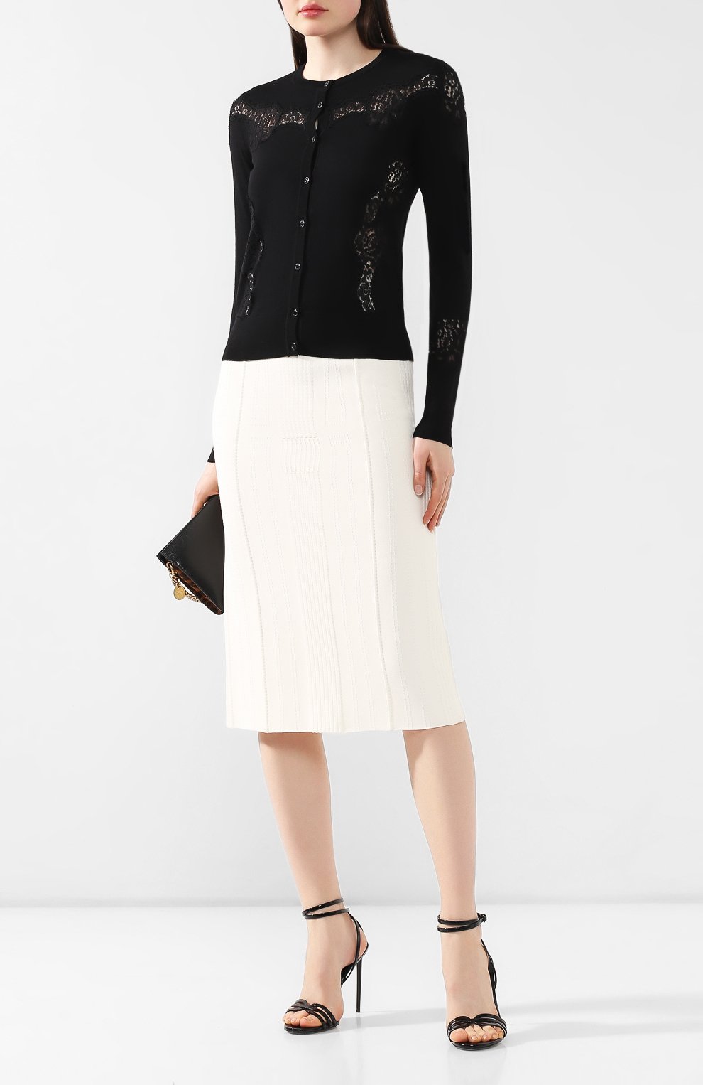 Кардиган из смеси шерсти и хлопка DOLCE & GABBANA, арт. FX373T/JAVNS, фото 2