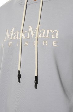 Женский костюм WEEKEND MAX MARA серого цвета, арт. AGGRAVI 39210426-PRIMO 37810926 | Фото 4 (Длина (для топов): Стандартные; Рукава: Длинные; Материал внешний: Синтетический материал; Стили: Спорт-шик; Кросс-КТ: Трикотаж; Женское Кросс-КТ: Костюм-спорт; Драгоценные камни: Проставлено; Материал сплава: Проставлено; Re-sync: On)