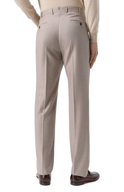 Шерстяные брюки ZEGNA, арт. 75TB12/811F34A8, фото 4