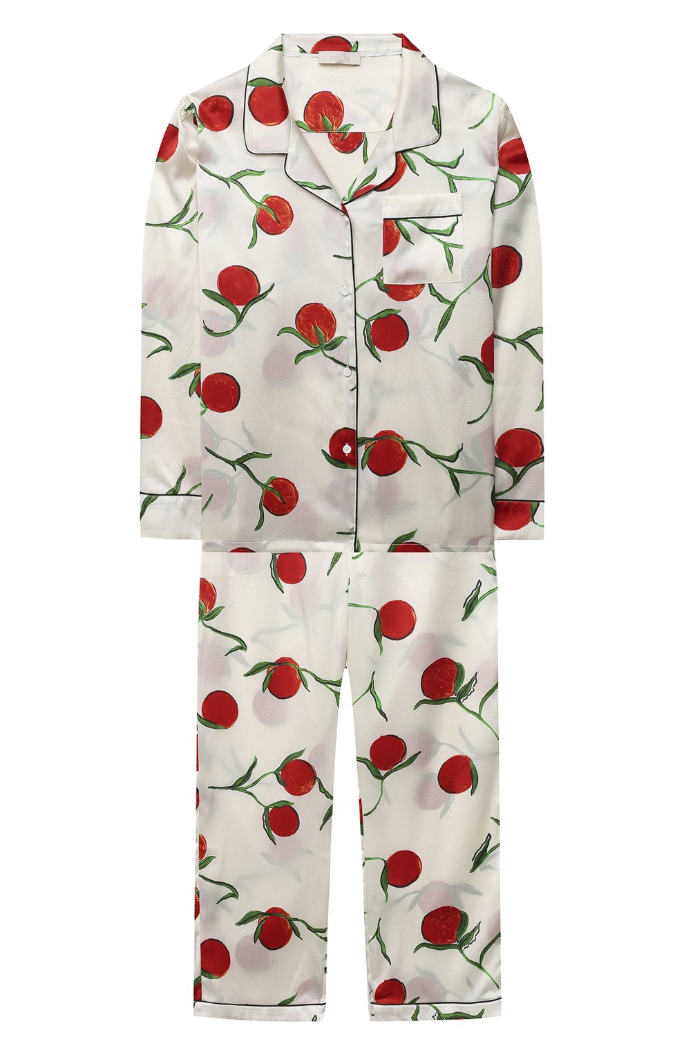 Шелковая пижама LITTLE YOLKE, арт. SS21-12S-0P-PER/5-12Y, фото 1