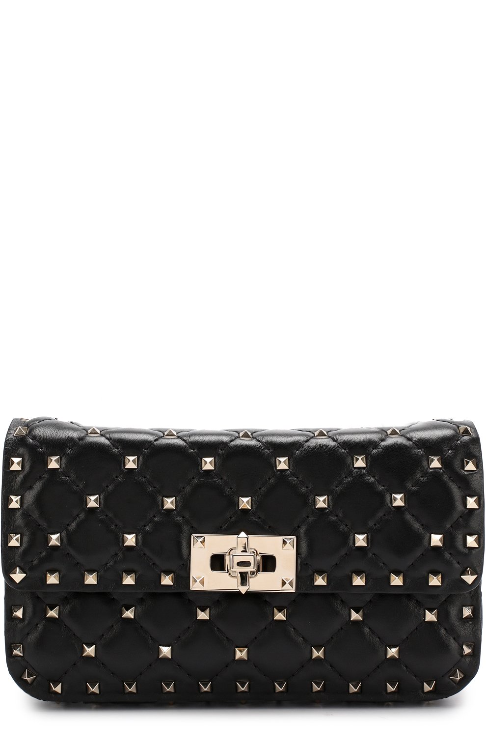 Сумка rockstud spike VALENTINO черного цвета по цене 283000 руб., арт. MW2B0123/NAP, фото 1 Сумка rockstud spike VALENTINO, арт. MW2B0123/NAP, фото 1