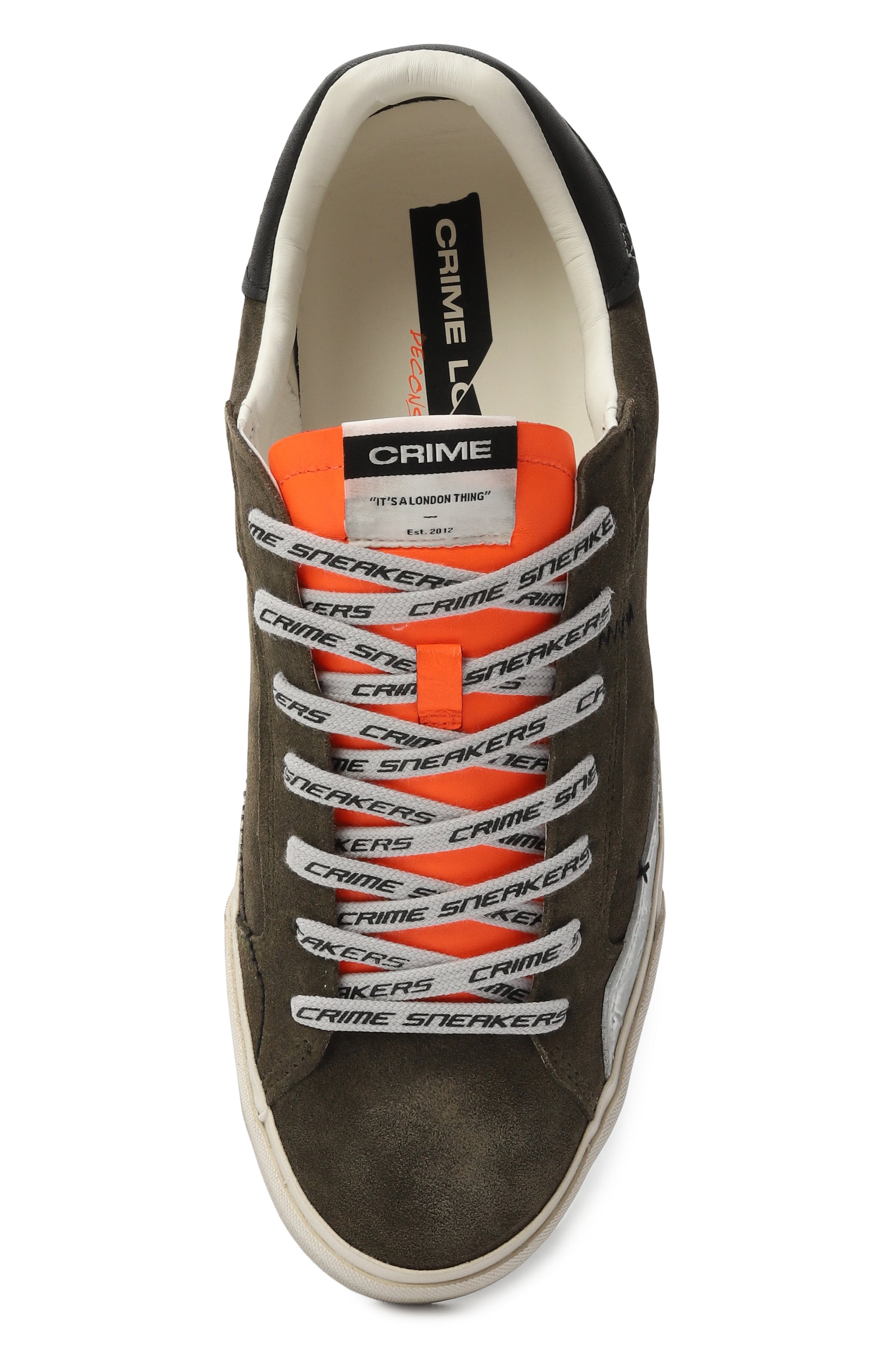 Замшевые кеды distressed CRIME LONDON, арт. 11030AA8, фото 6