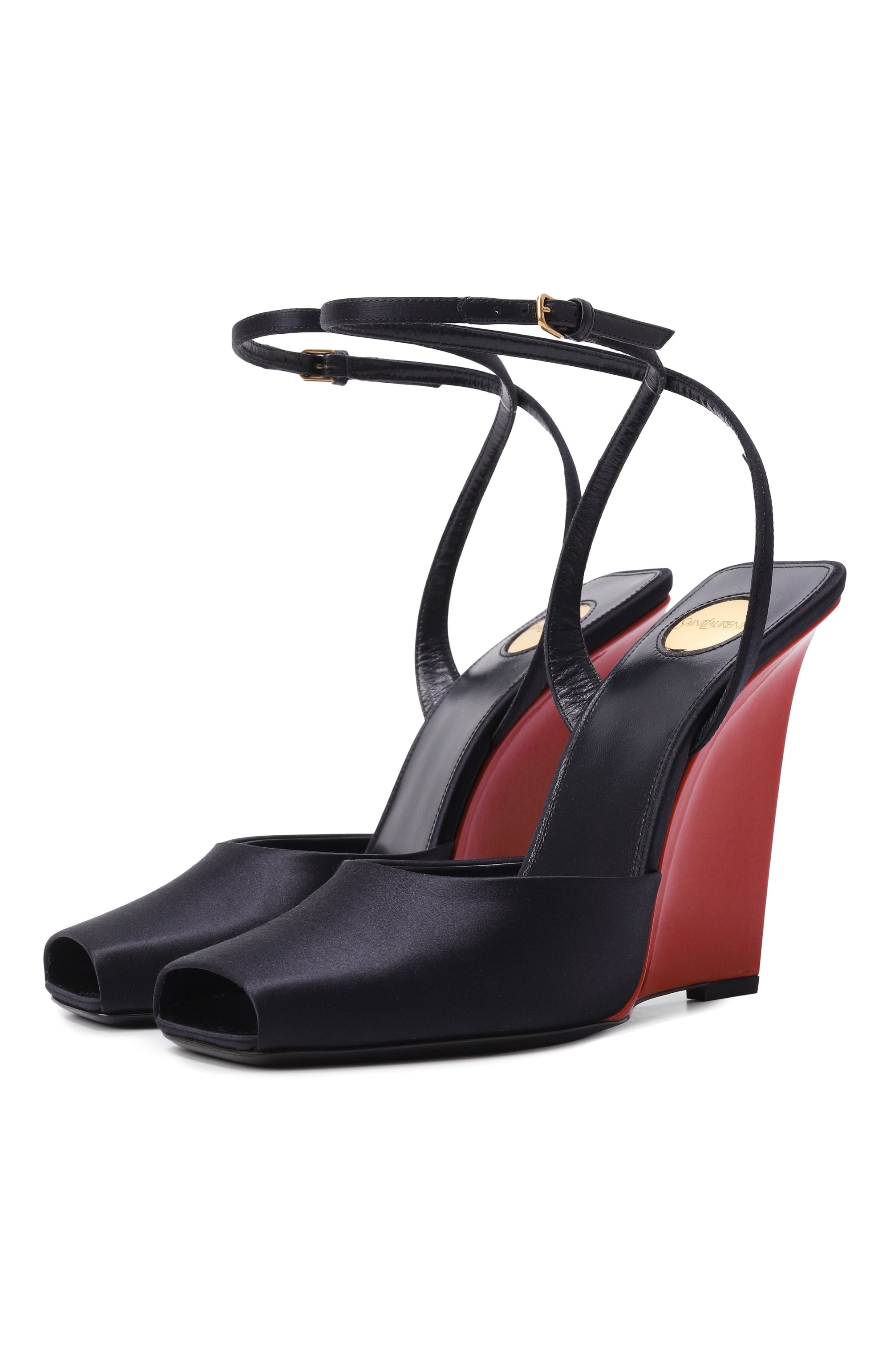 Текстильные туфли la scandale 110 SAINT LAURENT, арт. 818007/9QNA0, фото 1