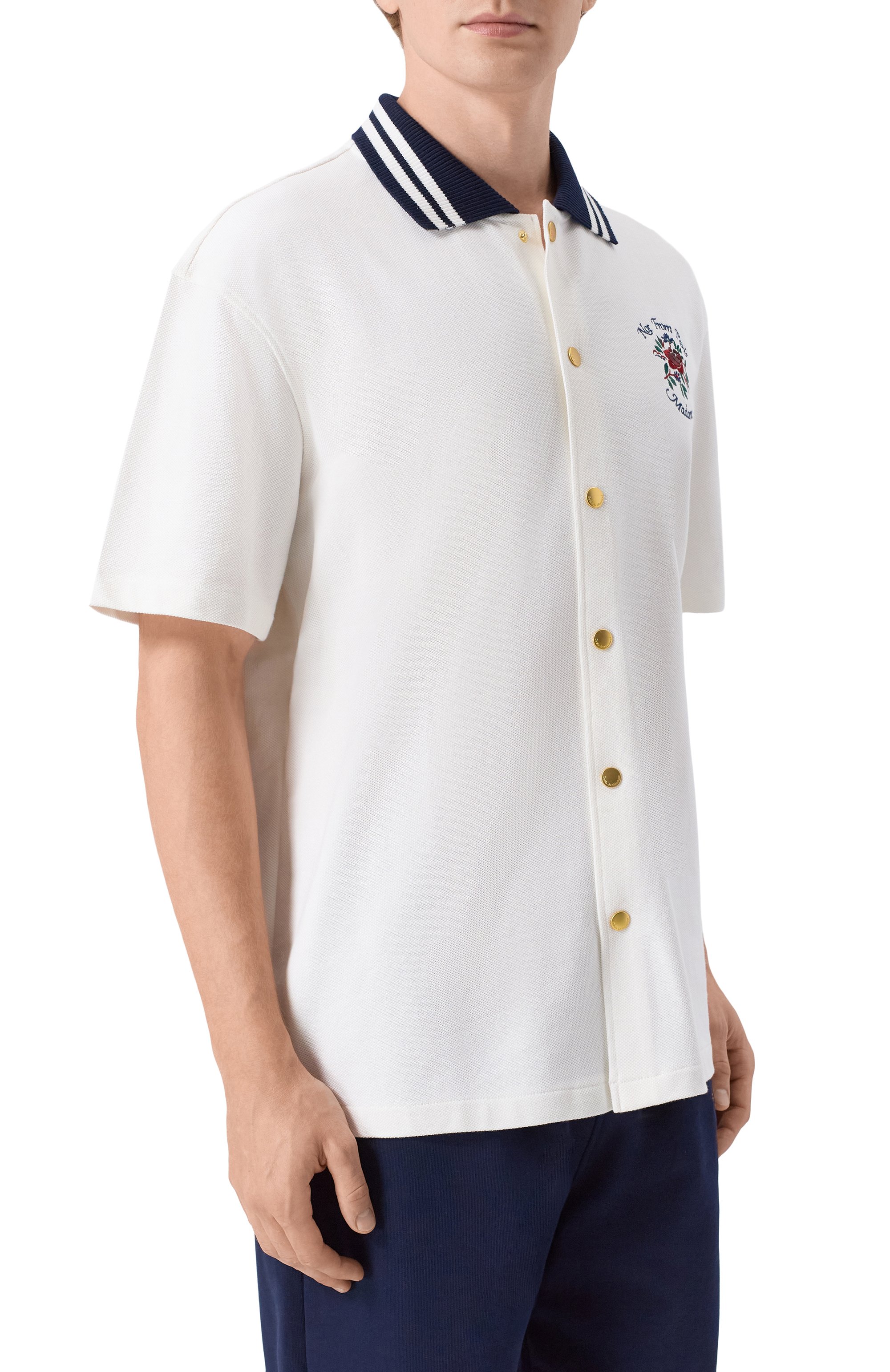 Хлопковая рубашка DROLE DE MONSIEUR, арт. J-SH247-C0264-0W, фото 3