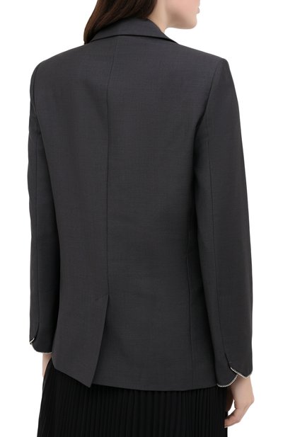 Жакет ZADIG AND VOLTAIRE темно-серого цвета по цене 66800 руб., арт. WJCA0210F, фото 4 Жакет ZADIG AND VOLTAIRE, арт. WJCA0210F, фото 4
