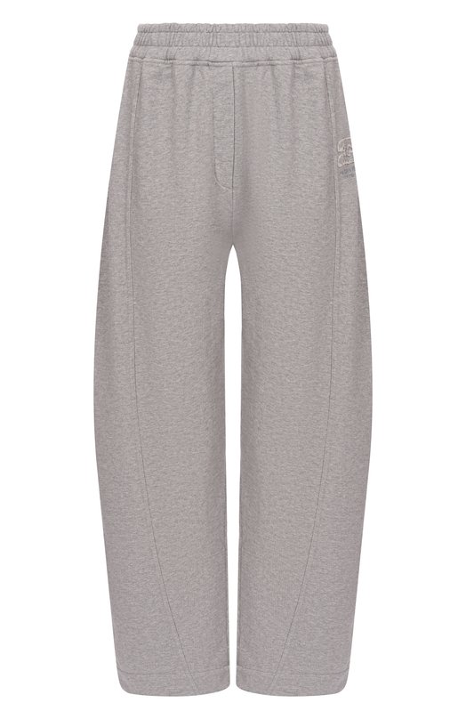 Хлопковые брюки Ganni A1080058 Серый A1080058