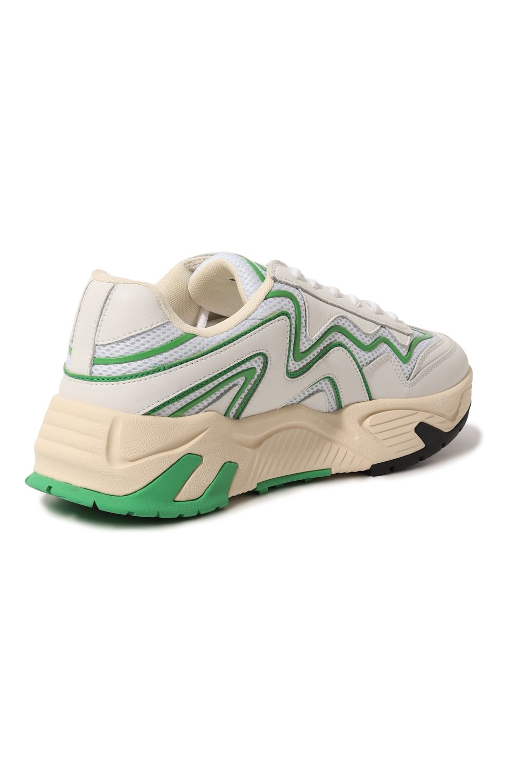 Комбинированные кроссовки MSGM, арт. 3440MS701 340, фото 5