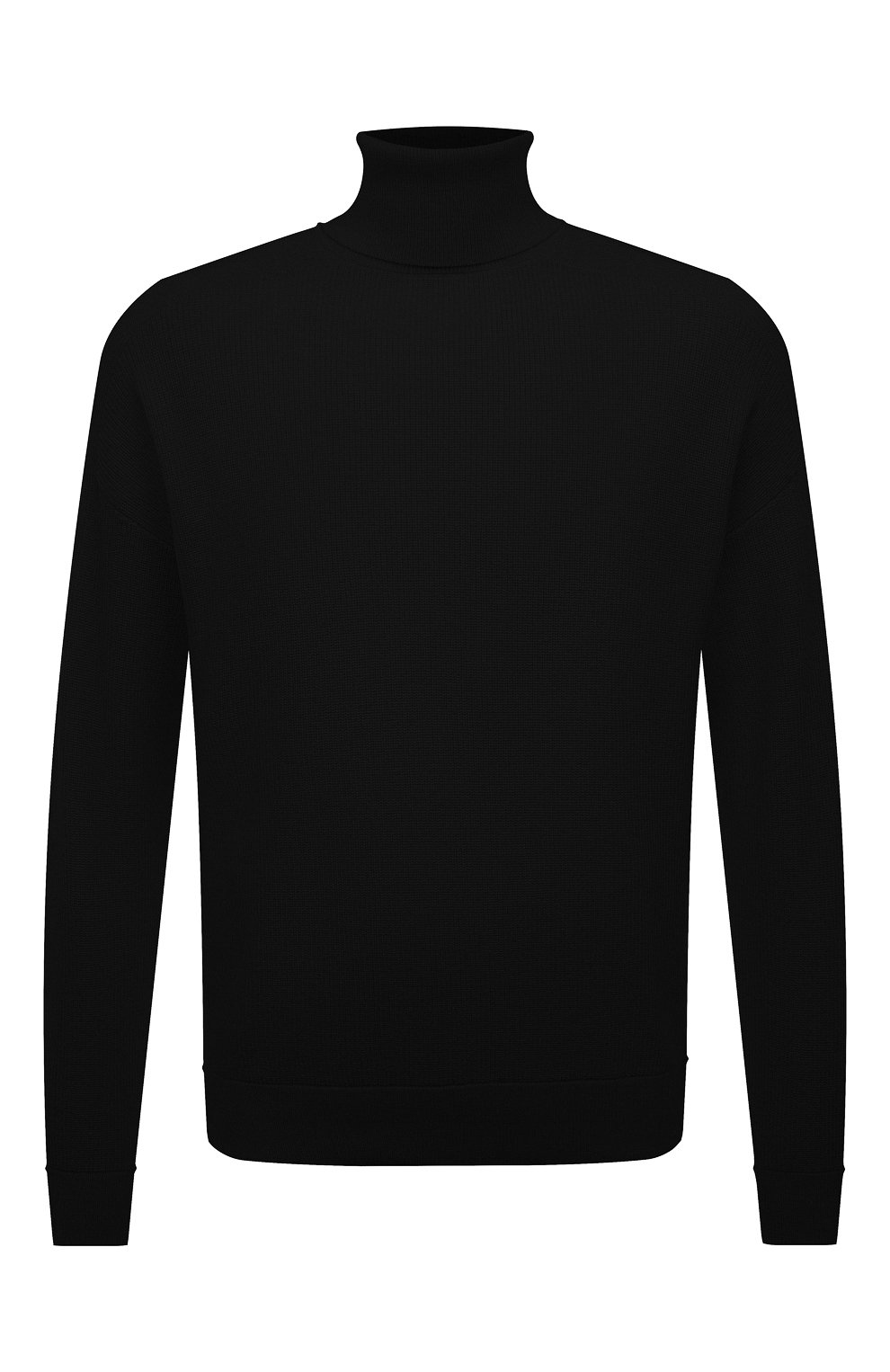 Свитер из шерсти и хлопка EMPORIO ARMANI черного цвета по цене 36550 руб., арт. 3R1MX1/1MDRZ, фото 1 Свитер из шерсти и хлопка EMPORIO ARMANI, арт. 3R1MX1/1MDRZ, фото 1