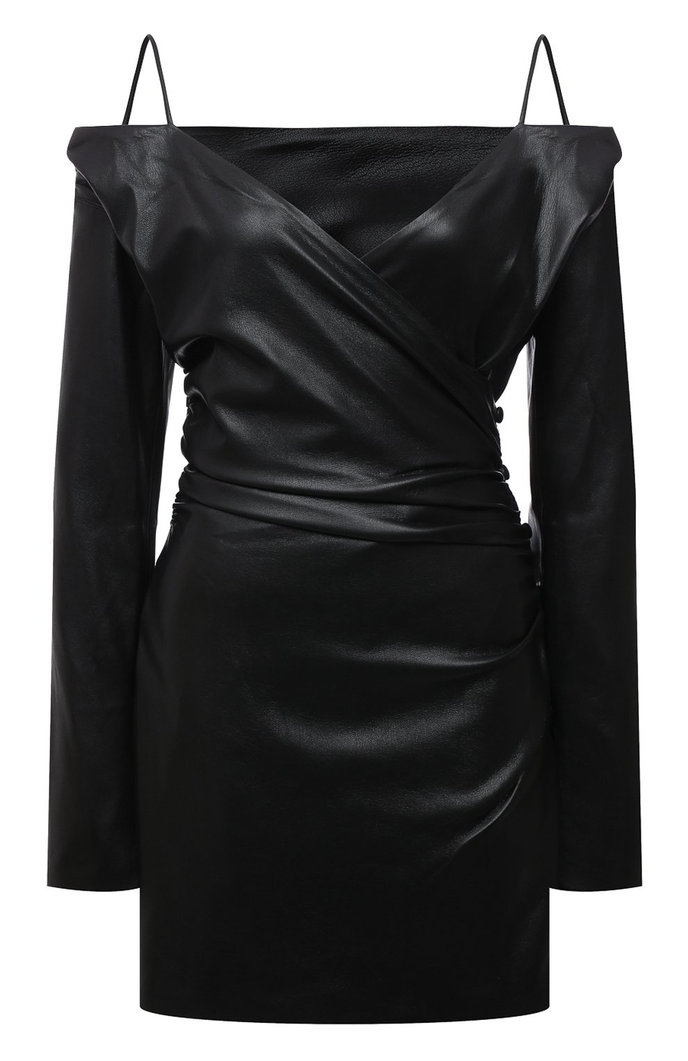 Платье NANUSHKA черного цвета по цене 59900 руб., арт. NW21PFDR00999, фото 1 Платье NANUSHKA, арт. NW21PFDR00999, фото 1