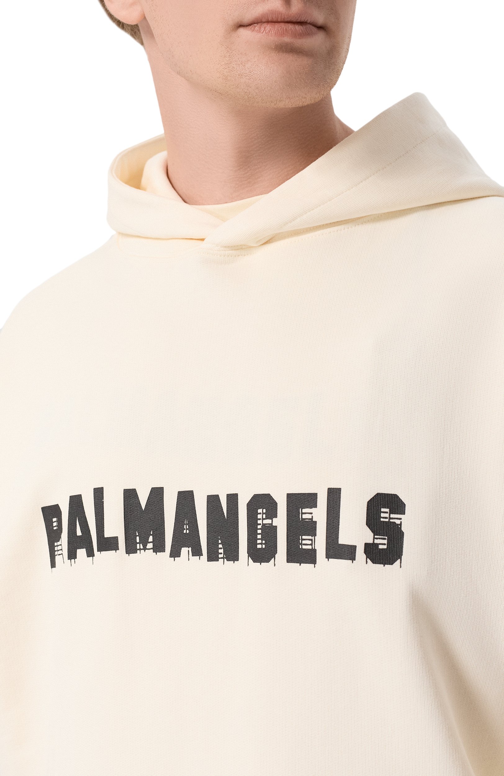 Хлопковое худи PALM ANGELS, арт. PAMBB003FL007, фото 5