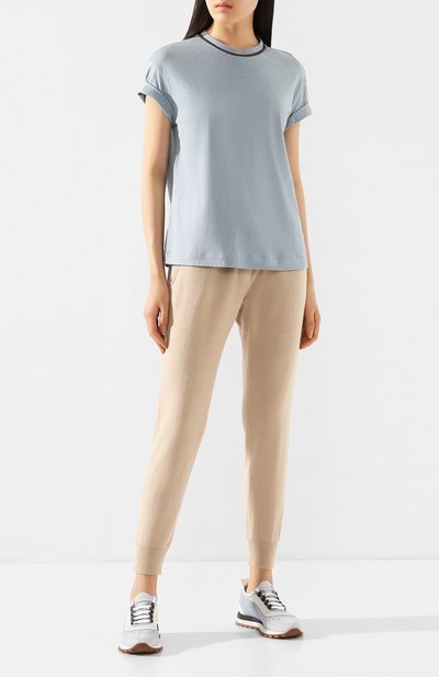 Кашемировые джоггеры BRUNELLO CUCINELLI, арт. M12169199, фото 2