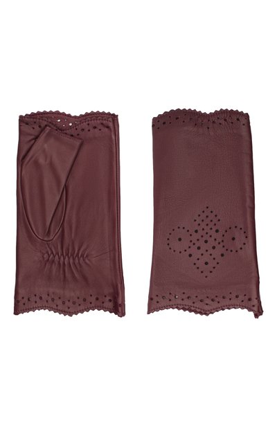 Кожаные митенки AGNELLE, арт. J0Y_MITAINE/S, фото 2