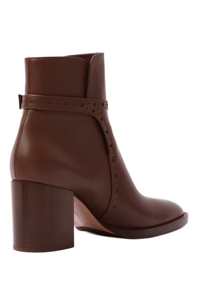 Кожаные ботильоны fes 70 GIANVITO ROSSI коричневого цвета по цене 236500 руб., арт. G72834.70CU0.VGIBR0W, фото 5 Кожаные ботильоны fes 70 GIANVITO ROSSI, арт. G72834.70CU0.VGIBR0W, фото 5