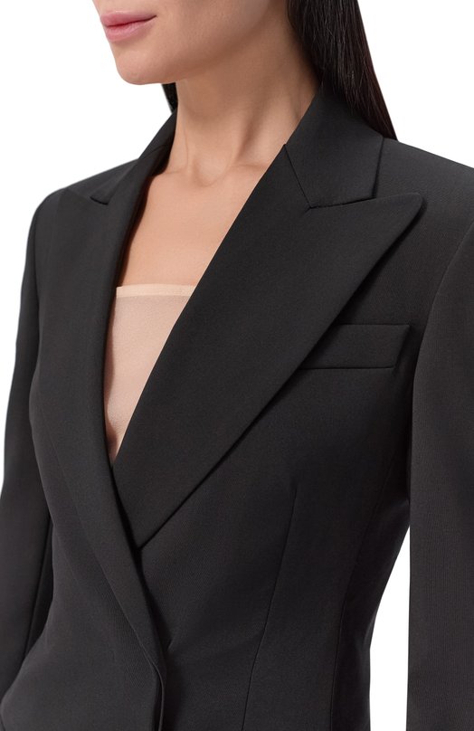 Шерстяной жакет Sportmax SPXFATE Чёрный  SPXFATE Фото 5