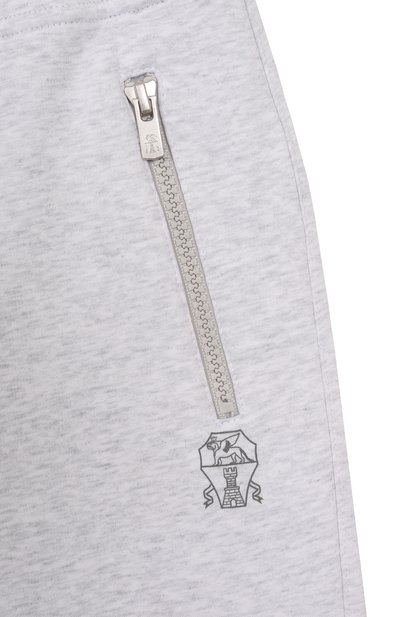 Хлопковые шорты BRUNELLO CUCINELLI, арт. BW863E386B, фото 3