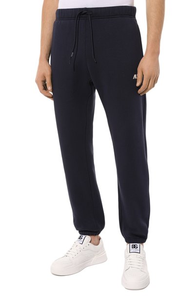 Хлопковые джоггеры AUTRY темно-синего цвета по цене 19450 руб., арт. PAIM 413B, фото 3 Хлопковые джоггеры AUTRY, арт. PAIM 413B, фото 3