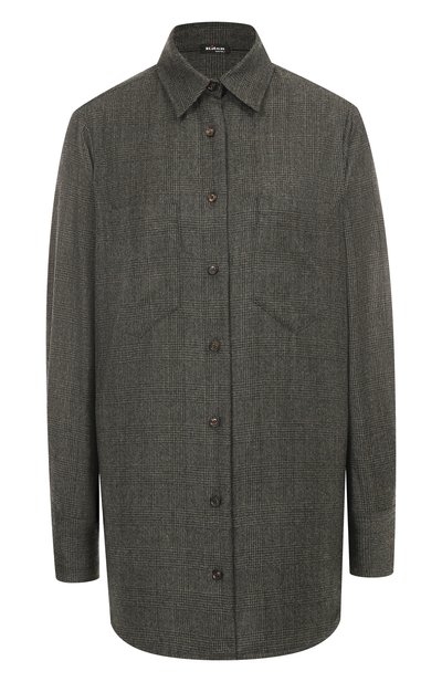 Женская шерстяная рубашка KITON, арт. D52451K0513G02