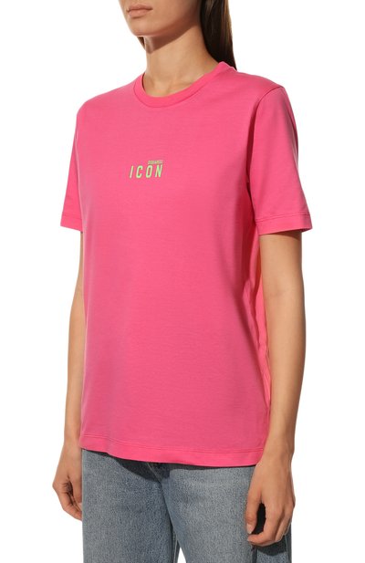 Хлопковая футболка DSQUARED2, арт. S80GC0009/S23009, фото 3