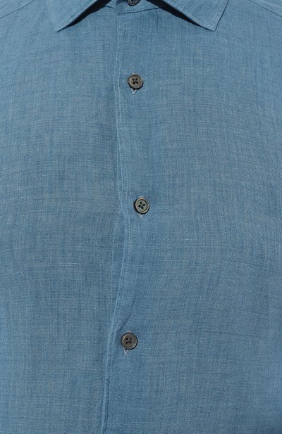 Льняная рубашка ZEGNA, арт. UDX38A7/SRF5, фото 5