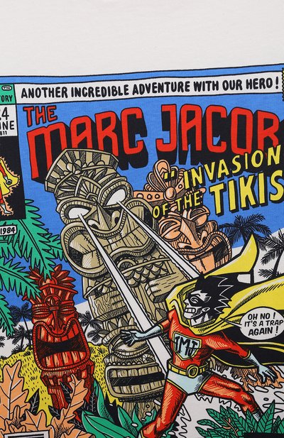 Хлопковая футболка MARC JACOBS (THE), арт. W25534, фото 3