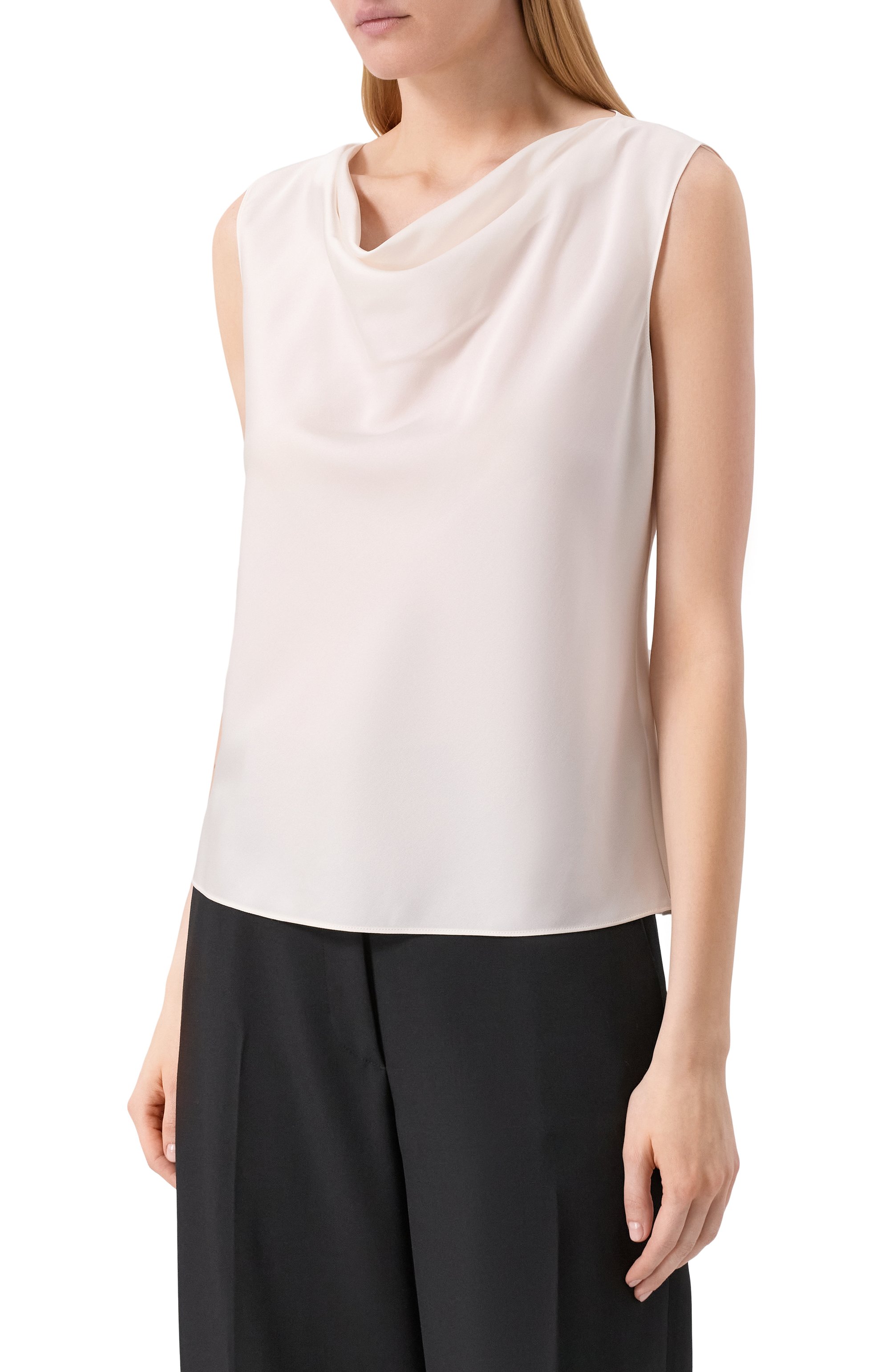 Атласный топ BOSS, арт. 50537652, фото 3