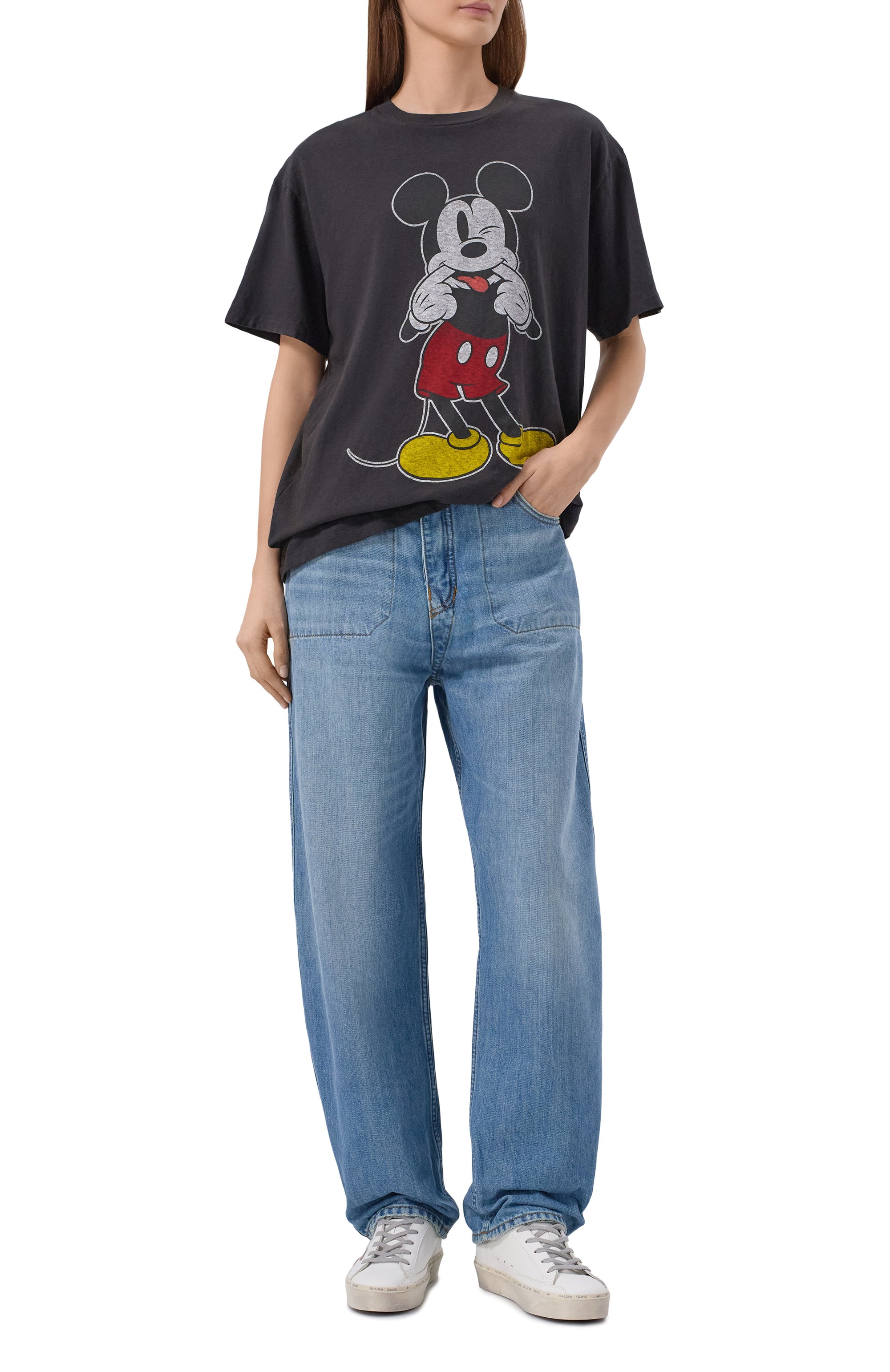 Двусторонние джинсы the rewind jean RE/DONE, арт. 179-03WRWDJEN/THE REWIND JEAN, фото 2