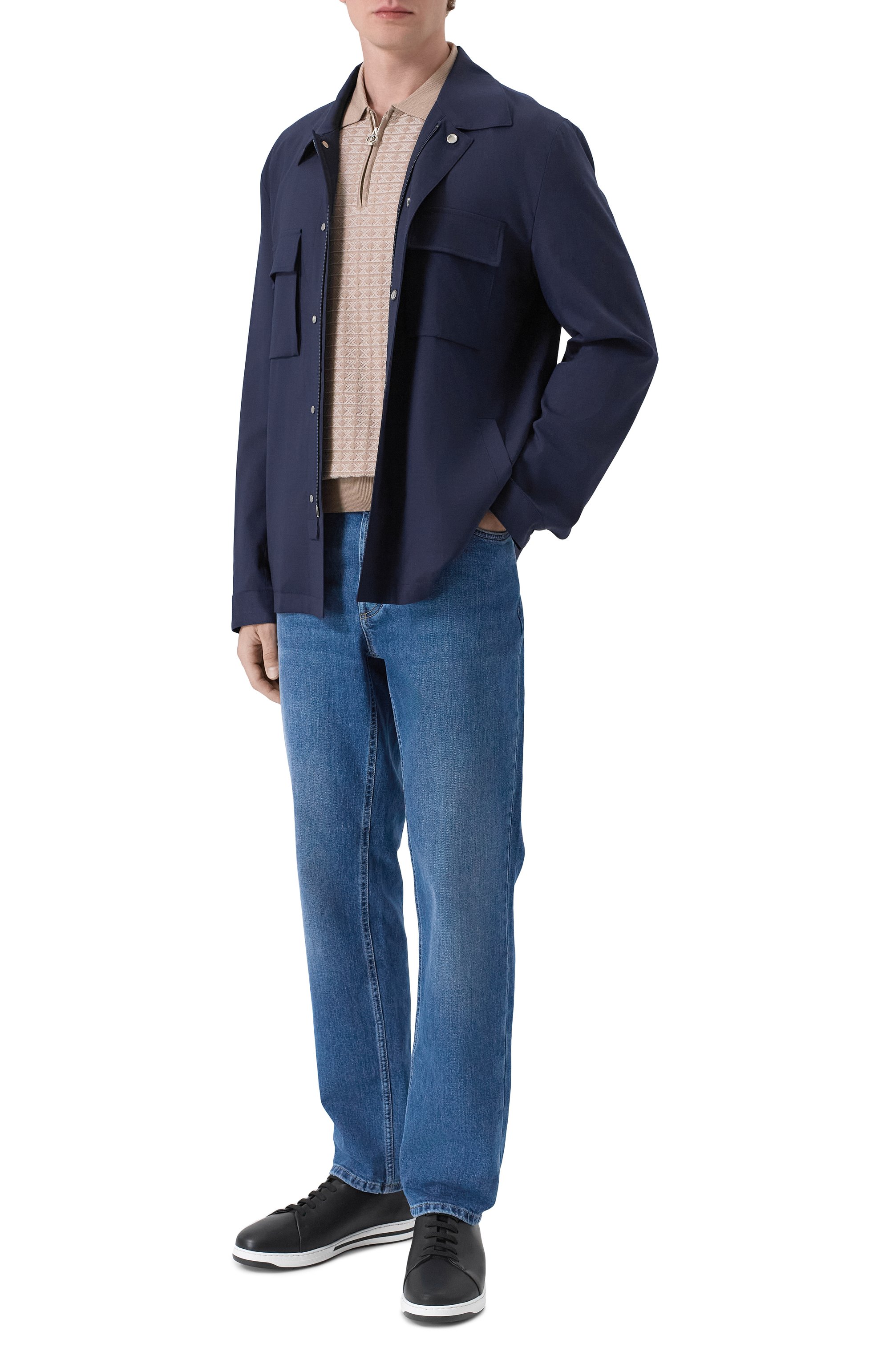 Кожаные кеды STEFANO RICCI, арт. UC34G5285/NPS, фото 2